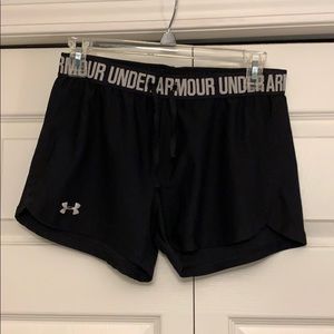 Black under armour shorts